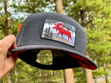WHOLESALE Hat: Plaid Moose