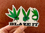 We Blaze It : cannabis sticker, weed sticker, cannabis decal, blaze it sticker, blaze it decal, 420 sticker, 420 decal, marijuana sticker, blaze it sticker