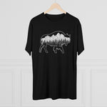Buffalo t-shirt, buffalo shirt, bison shirt, bison t-shirt, Buffalo Silhouette shirt, buffalo silhouette t-shirt, grand teton shirt, grand teton t-shirt, constellation shirt, constellation t-shirt, mountain shirt, mountain t-shirt