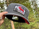 WHOLESALE Hat: Plaid Moose