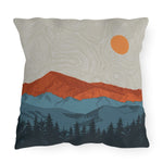 Colorado Mountain pillow, CO Mountain Pillow case, Colorado Mountain pillow cover, Mt Elbert Mountain pillow cover, James Peak Mountain pillow cover, Longs Peak Mountain pillow cover, Kingston Peak Mountain pillow cover, Mountain pillow cover, Mountain pillow case, Mountain pillow, forest pillow cover, forest pillow case, forest pillow