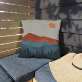 Colorado Mountain pillow, CO Mountain Pillow case, Colorado Mountain pillow cover, Mt Elbert Mountain pillow cover, James Peak Mountain pillow cover, Longs Peak Mountain pillow cover, Kingston Peak Mountain pillow cover, Mountain pillow cover, Mountain pillow case, Mountain pillow, forest pillow cover, forest pillow case, forest pillow