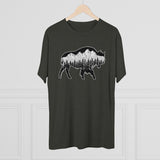 Buffalo t-shirt, buffalo shirt, bison shirt, bison t-shirt, Buffalo Silhouette shirt, buffalo silhouette t-shirt, grand teton shirt, grand teton t-shirt, constellation shirt, constellation t-shirt, mountain shirt, mountain t-shirt