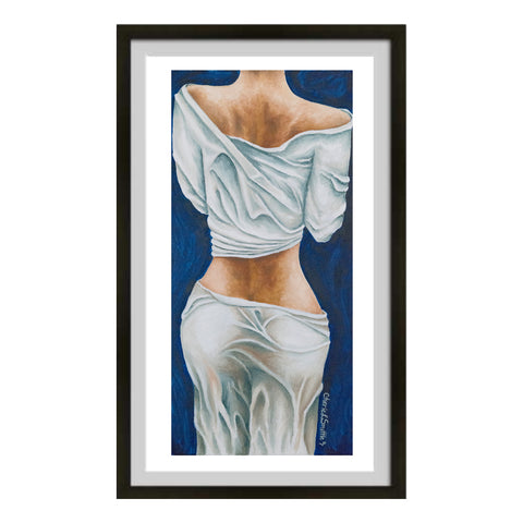 female form painting, female figure painting, female booty art, female butt art, sexy lady art, sensual lady backside art, fine art print, colorado artist, colorado art