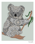 Banjora - Koala done in the Aboriginal style, koala art, koala artwork, dotwork, mandala, Australia art, save the animals , cute koala, cute banjora, aboriginal art, dot painting of koala, koala art, banjora art, save koala's, bear art, koala bear dot painting