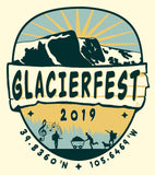 Glacierfest 2019 logo design