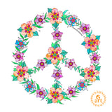 WHOLESALE : Floral Peace Sign