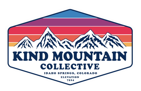 kind mountain collective logo design