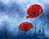 Poppies drawing, poppy painting, poppy art, colorado artist, colorado art, colorado artwork, poppy artwork, valor poppy painting, valor poppy drawing 