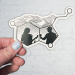 Serotonin Chemical Formula Sticker, Serotonin Chemical Molecule Sticker, Serotonin Chemical Symbol Sticker, Serotonin Chemical Chemistry Sticker, Serotonin sticker, chemical makeup sticker, wine sticker, mountain sticker, telluride sticker, couple sticker, Serotonin decal, chemical makeup decal, wine decal, mountain decal, telluride decal, couple decal