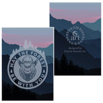 Smokey the Bear greeting card, smokey greeting card, funny smokey the bear greeting card, star wars greeting card, Smokey the Bear card, smokey card, funny smokey the bear card, star wars card