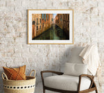 Venice canal painting, Venice Italy wall art, Venetian architecture artwork, romantic European cityscape, Italy travel art print, canal scene painting, Venice summer artwork, peaceful waterway painting, Italian architecture art, framed Venice art print, romantic travel art, old world charm painting, European canal wall decor, serene Venice painting, hand-painted Venice artwork, cityscape fine art print, picturesque Italian scene, romantic bridge artwork, historic Venice canal, August in Venice art