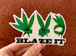 Blaze It : cannabis sticker, weed sticker, cannabis decal, blaze it sticker, blaze it decal, 420 sticker, 420 decal