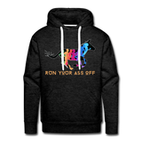 Unisex Hoodie : Run Your Ass Off - charcoal grey; Funny Donkey hoodie, funny burro hoodie, funny donkey running hoodie, funny burro running hoodie, funny runner hoodie, funny running hoodie, funny athletic hoodie, Funny Donkey sweatshirt, funny burro sweatshirt, funny donkey running sweatshirt, funny burro running sweatshirt, funny runner sweatshirt, funny running sweatshirt, funny athletic sweatshirt