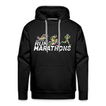 Unisex Hoodie : That's CUTE, You Run Marathons - black; funny triathlete sweatshirt, funny runner sweatshirt, funny run sweatshirt, funny marathon sweatshirt, funny sport sweatshirt, funny triathlete hoodie, funny runner hoodie, funny run hoodie, funny marathon hoodie, funny sport hoodie, floral triathlon hoodie, ironman hoodie 
