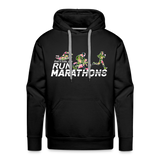 Unisex Hoodie : That's CUTE, You Run Marathons - black; funny triathlete sweatshirt, funny runner sweatshirt, funny run sweatshirt, funny marathon sweatshirt, funny sport sweatshirt, funny triathlete hoodie, funny runner hoodie, funny run hoodie, funny marathon hoodie, funny sport hoodie, floral triathlon hoodie, ironman hoodie 