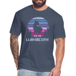 Unisex 50/50 T-Shirt : Llamacorn - heather navy; funny llamacorn shirt, cute llamacorn shirt, magical llamacorn shirt, majestic llamacorn shirt, awkward llamacorn shirt, funny llama t-shirt, cute llama t-shirt, magical llama t-shirt, majestic llama t-shirt, awkward llama t-shirt, funny unicorn, cute unicorn, magical unicorn, majestic unicorn, awkward unicorn