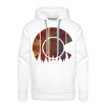 Unisex Hoodie : Rusted Colorful Colorado Flag with Cutout Trees - white; grunge colorado sweatshirt, grunge colorado hoodie, colorado sweatshirt, colorado hoodie, colorado flag hoodie, colorado flag sweatshirt, mountain sweatshirt, mountain hoodie, colorado mountain hoodie, colorado mountain sweatshirt, rusted colorado sweatshirt, rusted colorado hoodie